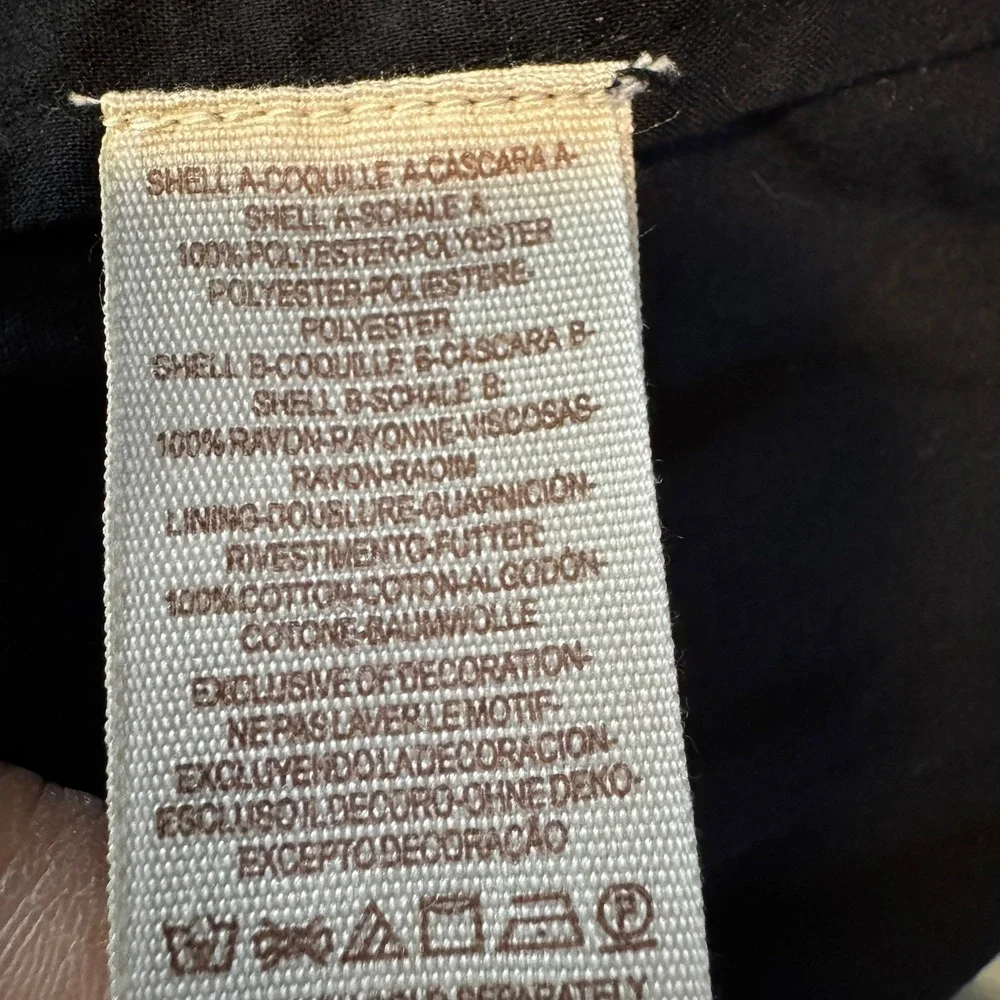 Free People Whimsygoth Mini Dress Women's Small Black Lace Sheer Boho Witchy - Picture 8 of 12